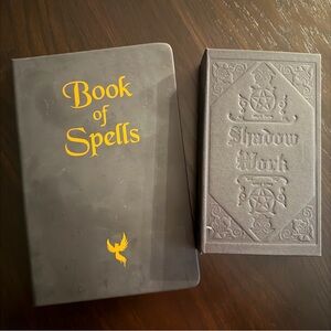 Shadow Work and Book of Spells Set - Black